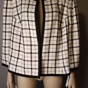 Black & White Suit Jacket